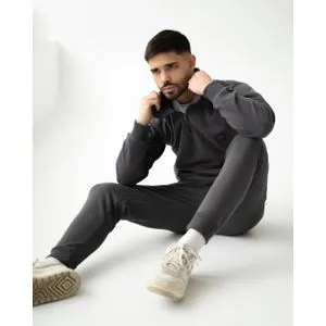 Innovation X Muški Duks Half Zip - Grafit Sivi