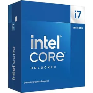 Intel BX8071514700KF Intel Core i7-14700KF Desktop Processor 20 cores (8 P-cores + 12 E-cores) up to 5.6 GHz - LGA 1700