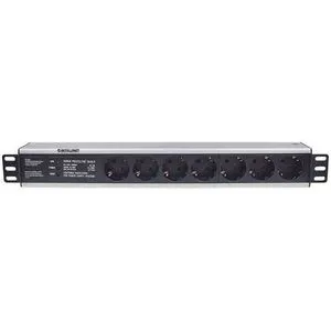 Intellinet PDU letva 19" 1U Rackmount 7-Output, 3m, Black