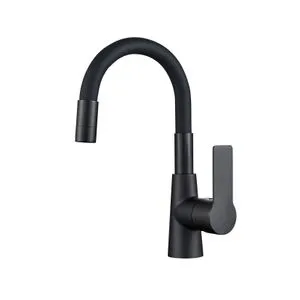 Interceramic Alisado slavina za lavabo – Mat crna, 124211 7113MB
