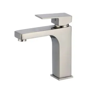 Interceramic slavina za lavabo Yasmina jednoručna mesing Nikl 1008866BS