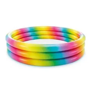 Intex dečiji bazen Rainbow 147 cm x 147 cm x 33 cm