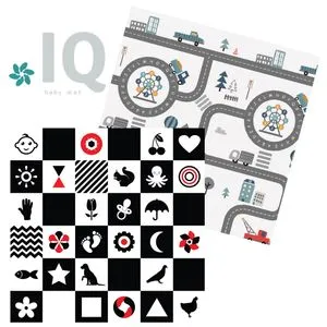 IQ sklopiva podloga Kontrasti+Staza 150x200 cm