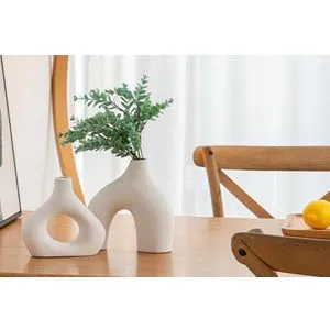 Iskandinav - Cream Cream Vase Set