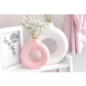 Iskandinav Halka - White, Pink White
Pink Vase Set