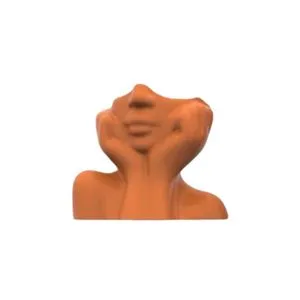 Iskandinav Layd - Orange Orange Vase