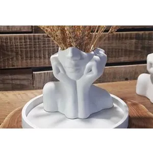 Iskandinav Layd - White White Vase