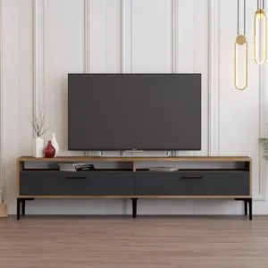 Istanbul 2 - Walnut Anthracite Walnut
Anthracite TV Stand