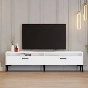 Istanbul 2 - White White TV Unit