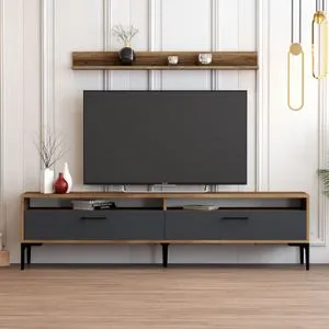 Istanbul - Walnut, Anthracite Walnut
Anthracite TV Unit