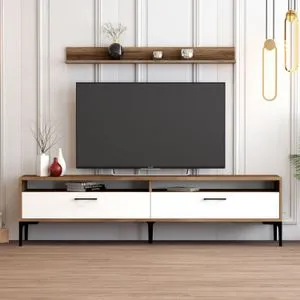 Istanbul - Walnut, White Walnut
White TV Unit