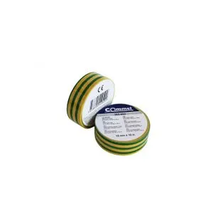 Izolir traka 0,13mm x 15mm x 10m, zuto/zelena