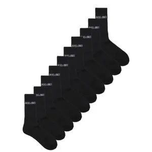 Jack & Jones Junior Čarape Za Dečake JNR LN Set 10kom, Crne