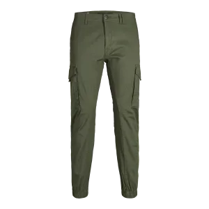 Jack & Jones Junior Cargo pantalone za dečake JPSTPAUL, zelene