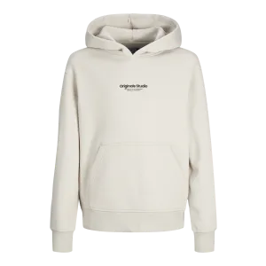 Jack & Jones Junior Duks sa kapuljačom za dečake Studio, bež