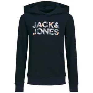 Jack & Jones Junior Duks Za Dečake Sa Kapuljačom JJebryan, Crni