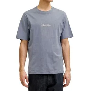 Jack &amp; Jones majica JorCassis za muškarce, sivo plava