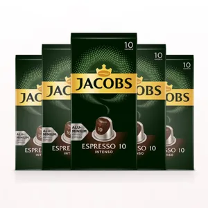 Jacobs  kapsule  Nespresso kompatibilne  Espresso Intenso 10, 10kom x 5