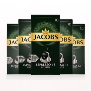 Jacobs kapsule  Nespresso kompatibilne Espresso Ristretto 12,10kom x 5