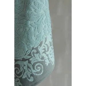 Jaquard peškir Floral 70x140 - Turquoise 021694