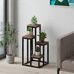 Jason Atlantic Pine Crna Dekorativna Jardinjera