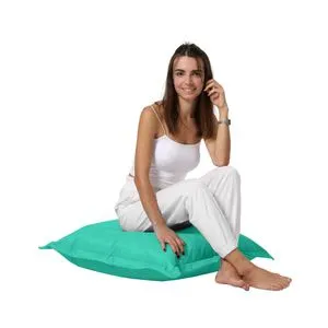 Jastučić Pouf 70x70 - Tirkizni