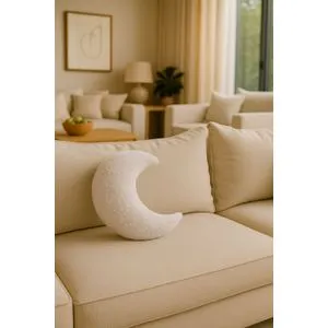 Jastuk Moon White