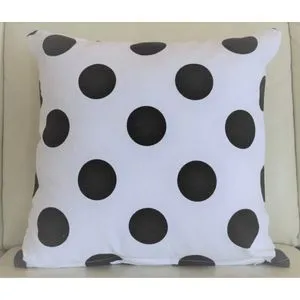 Jastuk Polka black 40x40 034-1