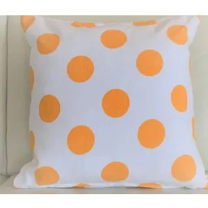 Jastuk Polka yellow 40x40 034-2