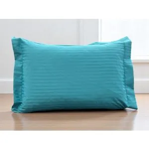 Jastučnica 50x70cm 100% Damast Saten Tirkiz boja