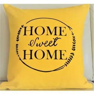 Jastučnica Home 40x40cm-žuta 40272