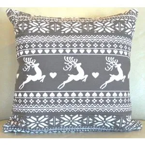 Jastučnica Raindeer gray 40x40cm 40276