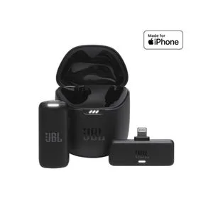 JBL Quantum Stream Wireless bežični klip mikrofon Lightning domet 100m crni