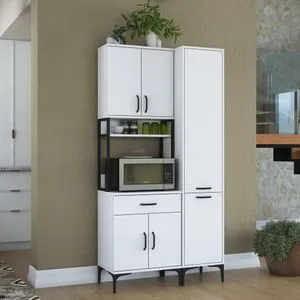 JE121 - 2967 White Multi Purpose Cabinet