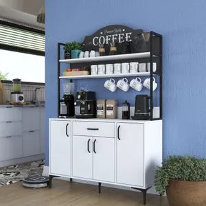 JE130 - 2987 White Multi Purpose Cabinet