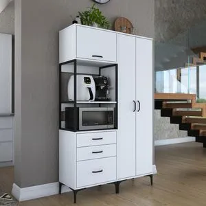 JE142 - 3106 White Multi Purpose Cabinet