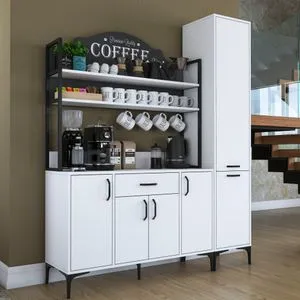 JE149 - 3081 White Multi Purpose Cabinet