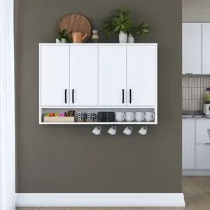 JE199 - 3812 White Wall Cabinet