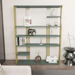 Jenny - Green, Gold Green
Gold Bookshelf