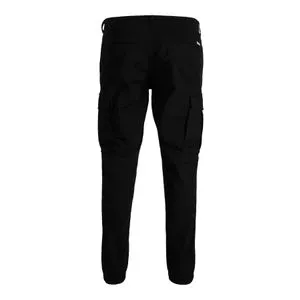 JJ Rebel by Jack & Jones cargo pantalone Michael Slim za muškarce, crne, 32/32