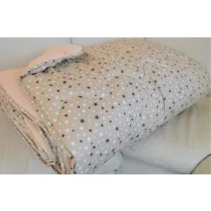 Jorgan beige Stars 200x200 615