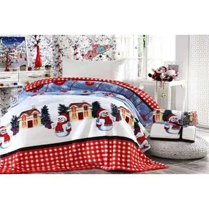 Joyeux - Red, Blue Red
White
Blue Single Blanket