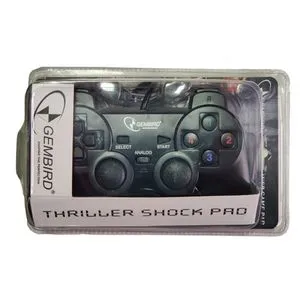 JPD-THRILLERSHOCK-BOX ** Gembird USB 2.0 analog vibration gamepad black(alt. JPD-UDV-01 (343)
