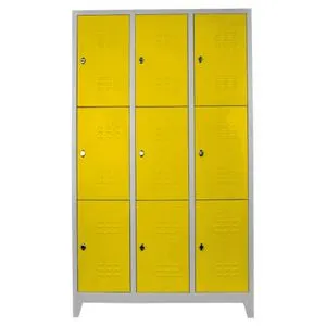Js1024Sa Grey
Yellow Locker Storage Cabinet