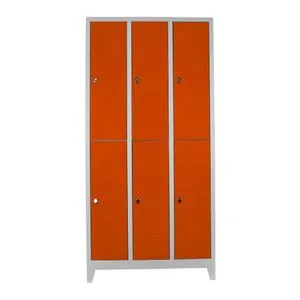 Js1025Tu Grey
Orange Locker Storage Cabinet