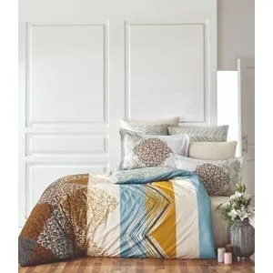 Julia White
Brown
Blue
Mustard Ranforce Super King Quilt Cover Set (EU) (IT)