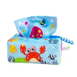 Jungle bebi igračka/kutija za vlažne maramice