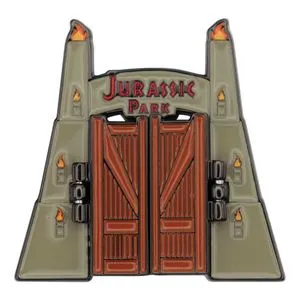 Jurassic Park bedž kapija parka na preklop