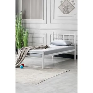 K90 - White (90 x 190) White Single Bedstead