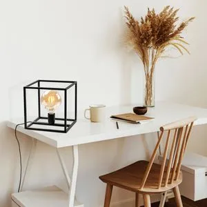Kafes - 13753 Black Table Lamp